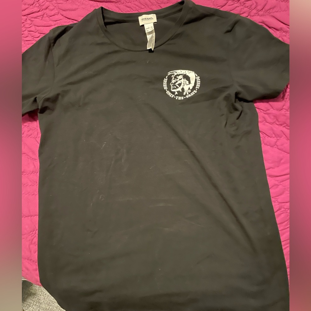 Diesel men’s black tee shirt